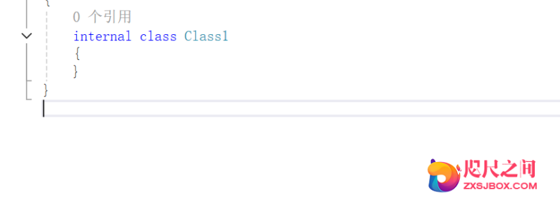 Visual Studio 新建类从默认的internal class 改为public- David个人博客咫尺之间